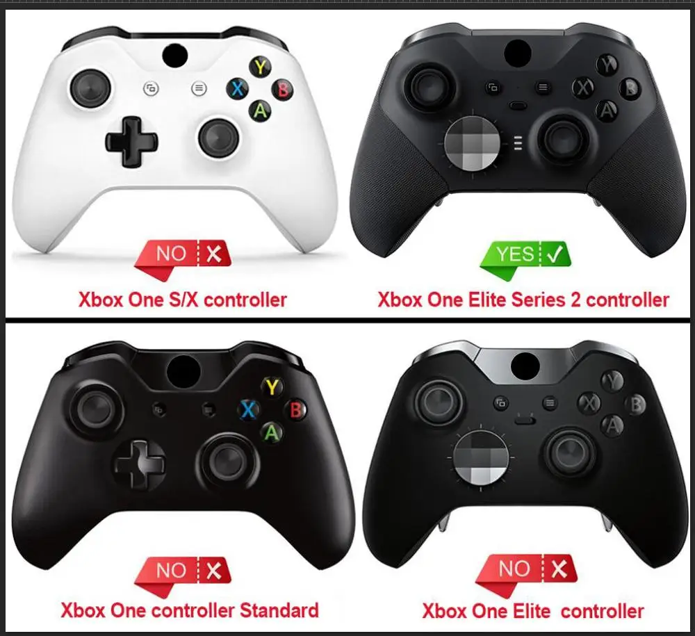 eXtremeRate Clear Xbox Elite Series 2 Replacement Shell