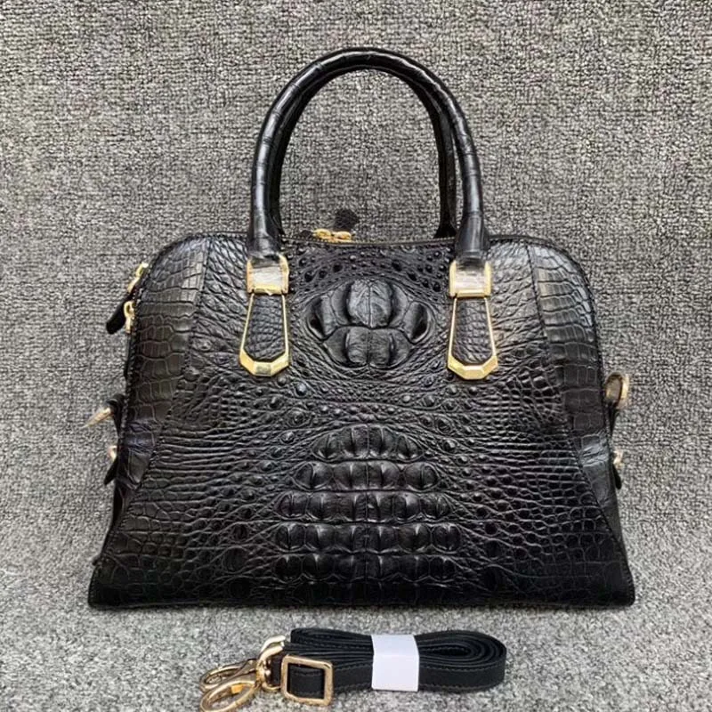 wanexing new thailand  crocodile leather  female  handbag  leisure  Single shoulder bag  fashion  trend  women handbag