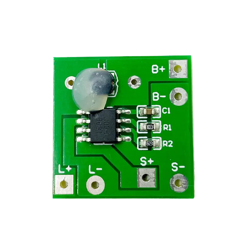 Solar nail pcba controller. 1.2V solar buried lamp control board photoinduced solar street sign lamp circuit board Circuit Boa