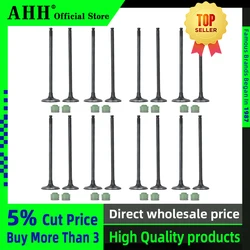 AHH 8 Pairs Intake Exhaust Valves with Oil Seal For Honda CB400 CB-1 CBR400 NC23 NC29 CBR400RR MC23 MC29 Motorcycle Accessories