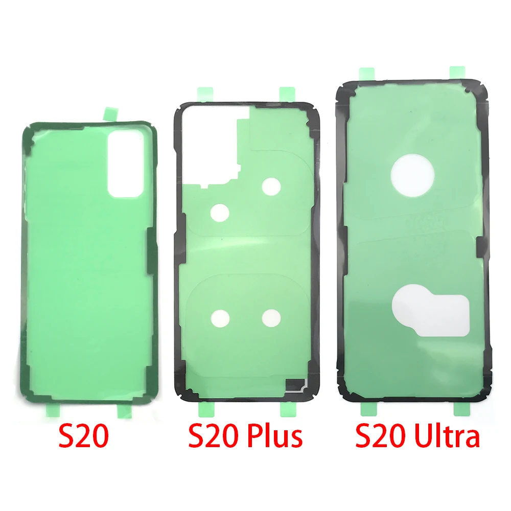 Back Battery Sticker Adhesive Glue For Samsung S9 S10 S20 Note 7 8 9 10 20 Plus Ultra Lite Waterproof Back Cover Sticker