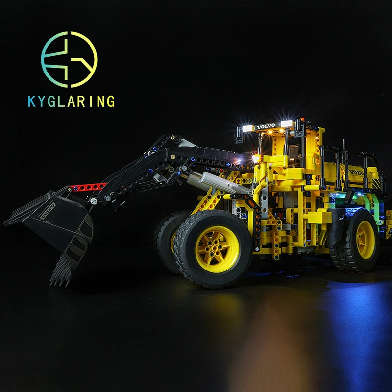 Kyglaring Led Lighting Set DIY Toys For TECHNIC 42030 Volvo L350F Wheel Loader Building Blocks(Not Included Building Blocks)