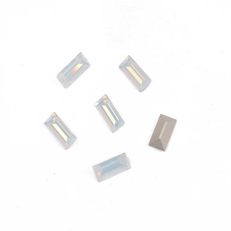 YANRUO 4501 Baguette Point Back Sewing Stones DIY Strass Crafts Crystal Glass Rhinestones For Clothing Accessories