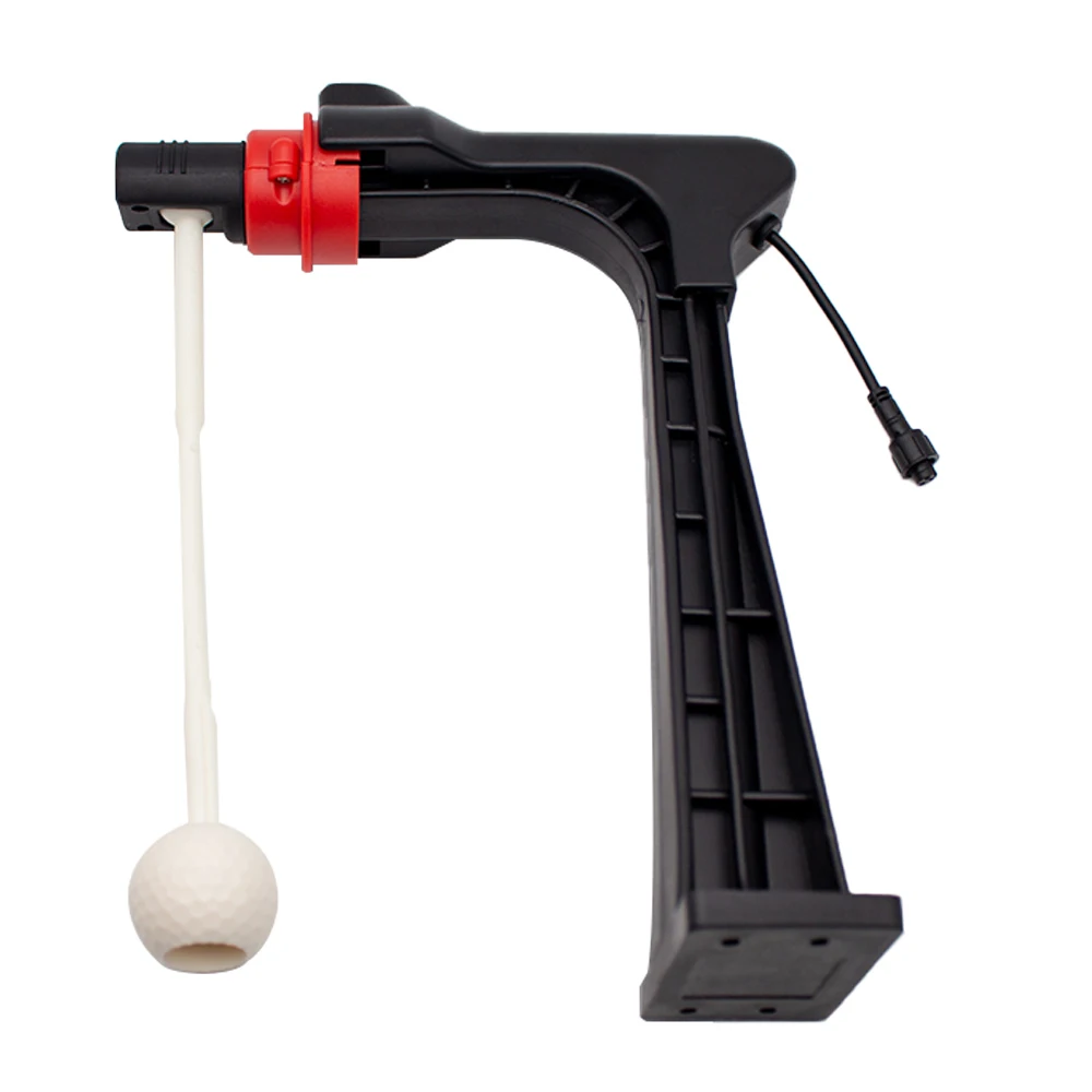 Indoor Digital Swing Practice Golf Swing Exerciser Trainer with English Panel Digital Screen & Auxiliary Voice