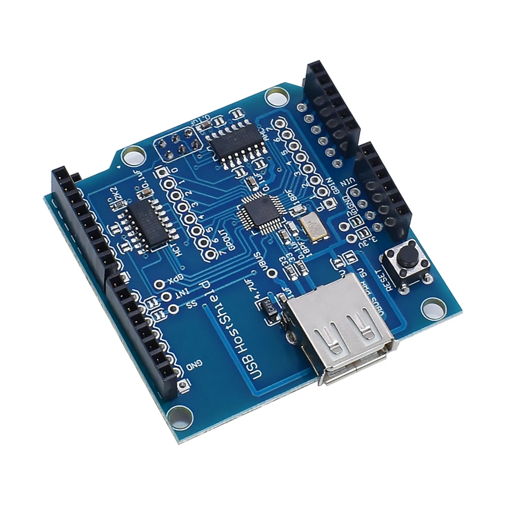 WAVGAT USB Host Shield 2.0 compatible with arduino for Android ADK support For UNO MEGA image 3
