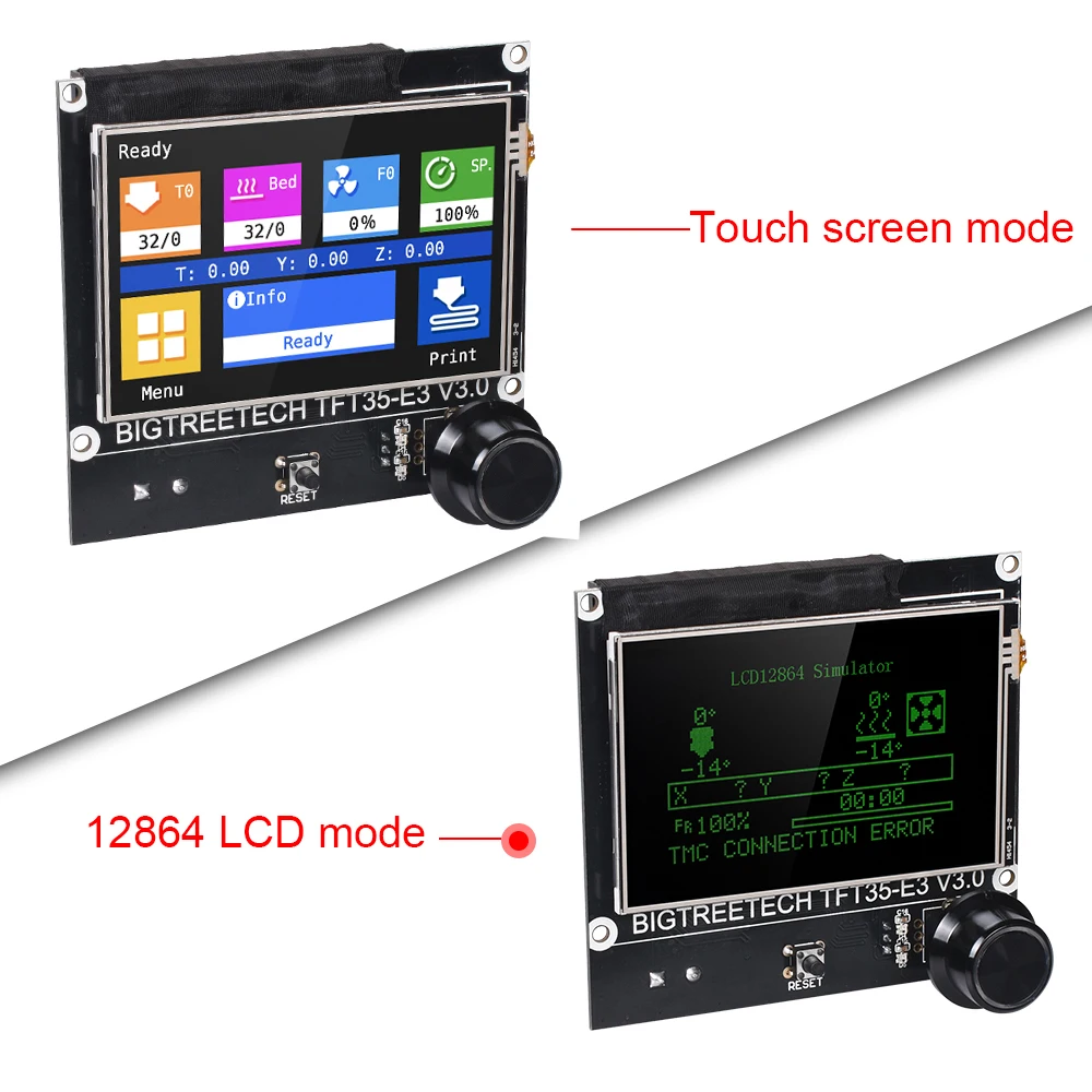 BIGTREETECH SKR MINI E3 V2.0+TFT35 E3 V3.0 Touch Screen TMC2209 3D Printer Parts For Creality Ender 3 V2 Pro Ender 5 Upgrade