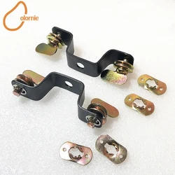 COLORNIE 오메가 걸이 클램프 브래킷, 빠른 잠금, 전문 무대 DJ 클럽 조명 걸이 후크, 230W 7R 조명, 2 개