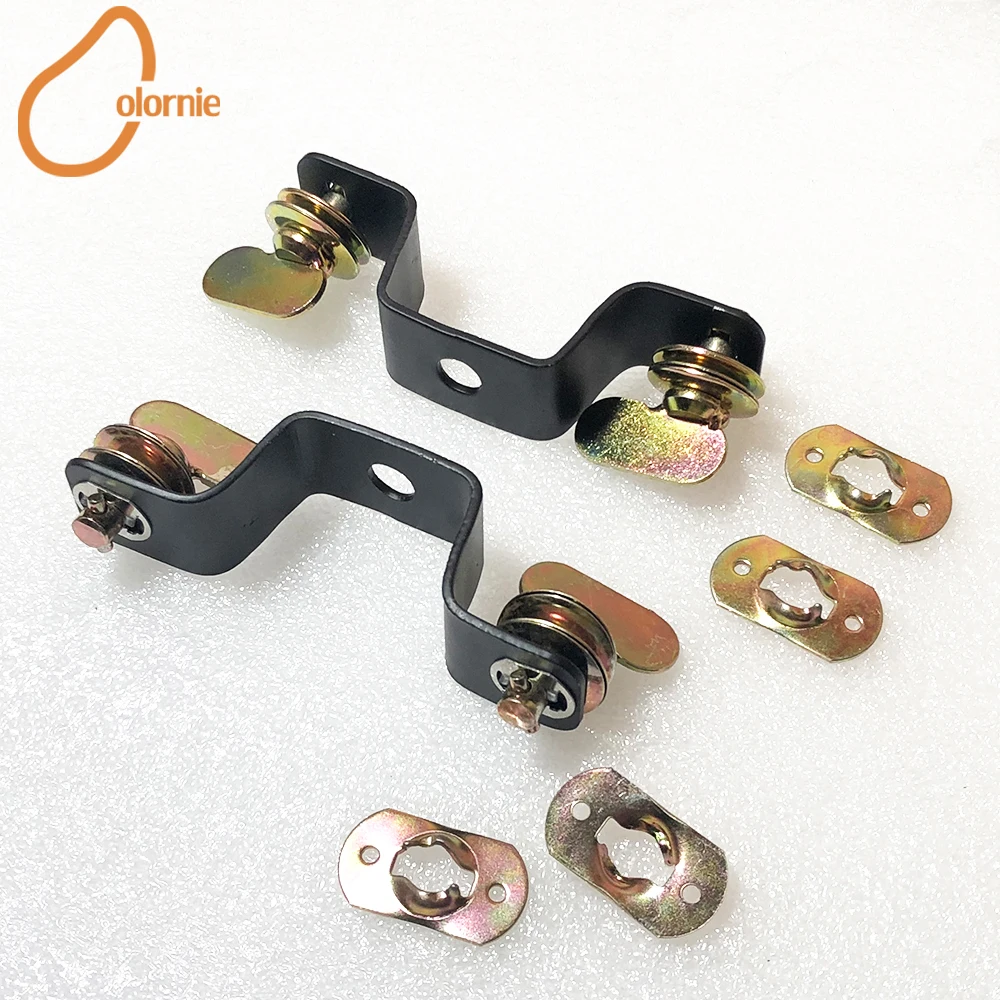 COLORNIE 2pcs Omega Hang Clamp Bracket Quick Lock For 230W 7R Lighting professional stage DJ club light hanging Hook