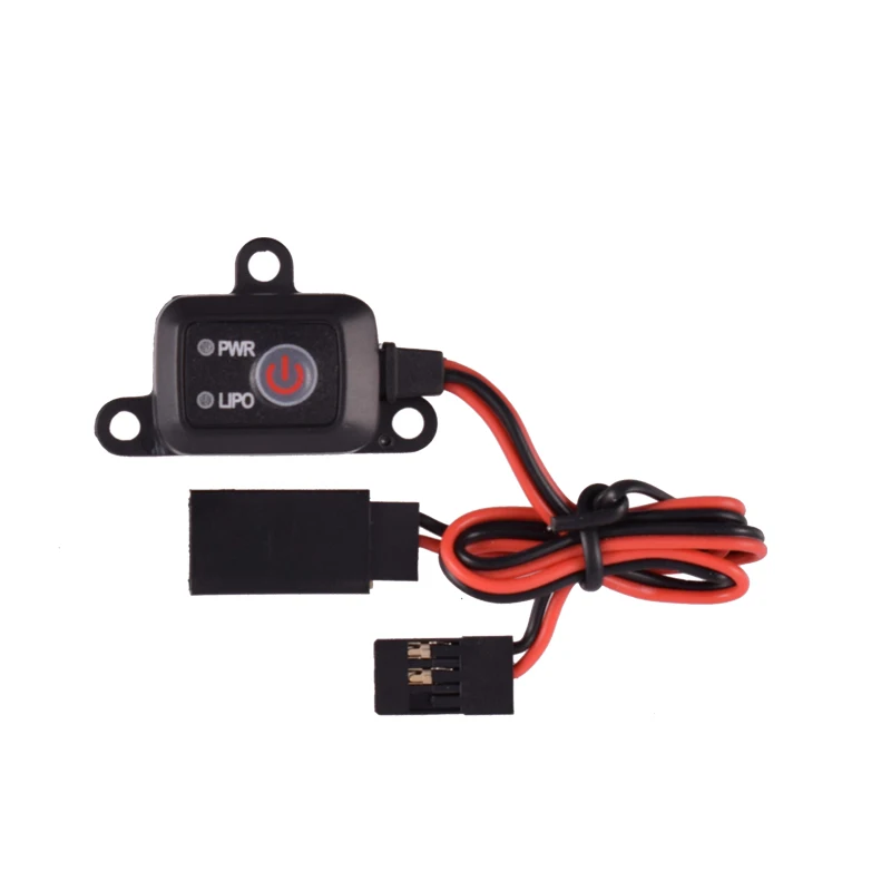 SKYRC Power Switch On/Off MCU Controlled LIPO NIMH Battery for 1/10 1/8 RC Car Helicopter