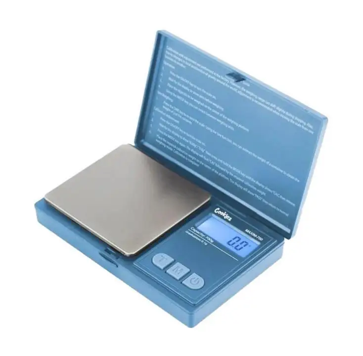 

Digital Scale Red Blue Accurate 700g 0.1g Jewelry Gold Tobacco Stash Weight Measurement Device Flip Style Measure Kit SN719