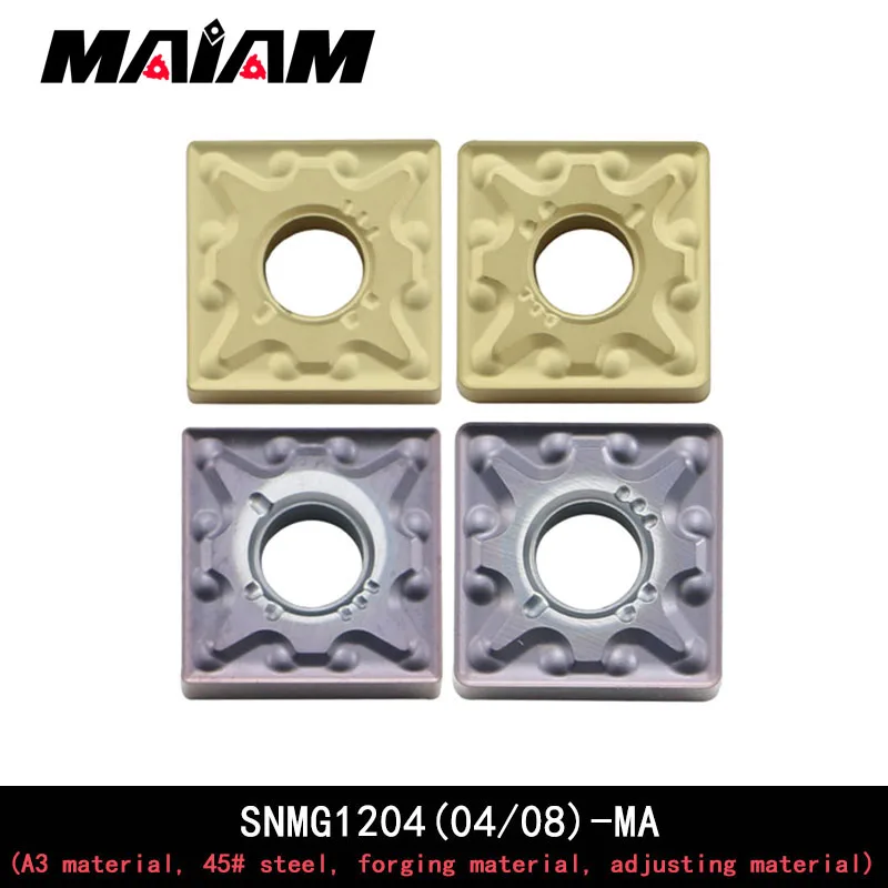 

SNMG Square Insert SNMG120404 SNMG120408 MA pattern MSRNR MSRN turning tool bar for forging material stainless steel