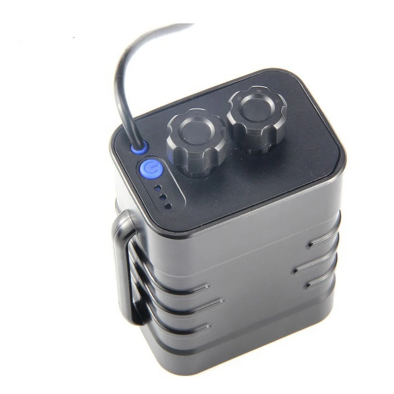 Waterproof DIY 6X 18650 Battery Case Box Cover with 12V DC and USB Power Supply for Bike LED Light Cell Phone Router