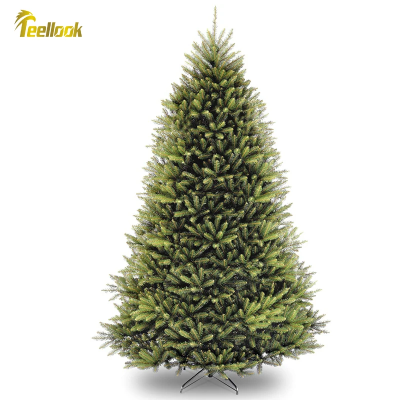 Teellook New Year 1.2m/5.0m new pvc material Christmas tree Christmas Hotel Mall home decoration