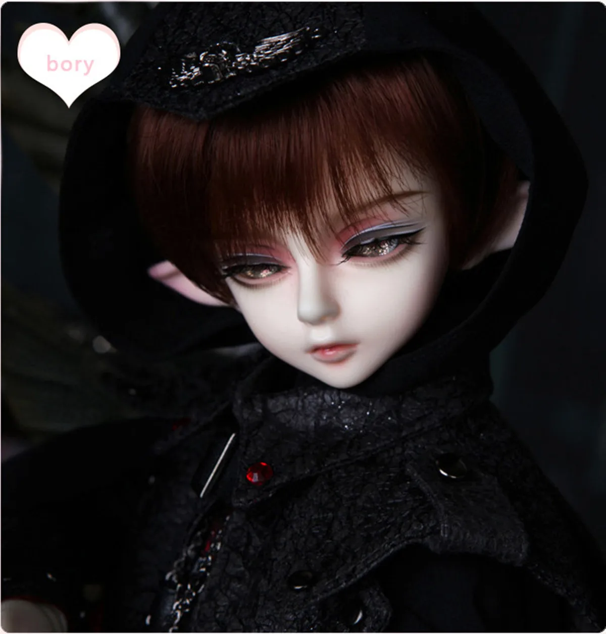 doll dollNew Elf ears BJD SD doll demon head bory 1/4 male baby joint 42cm spot makeup