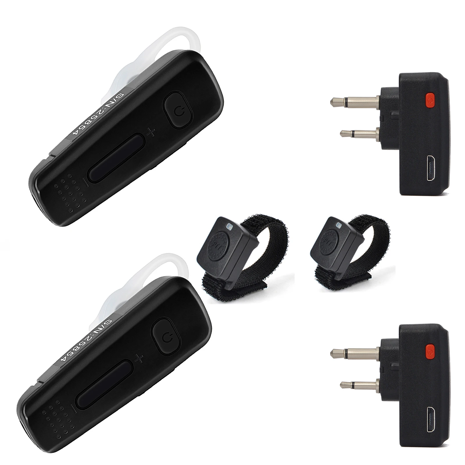 

Walkie Talkie Bluetooth Headset Wireless Earpiece for Icom V8 V80 V80E V82 V85 IC-F24 IC-F3 IC-F4 Midland GXT1000 GXT1050VP4