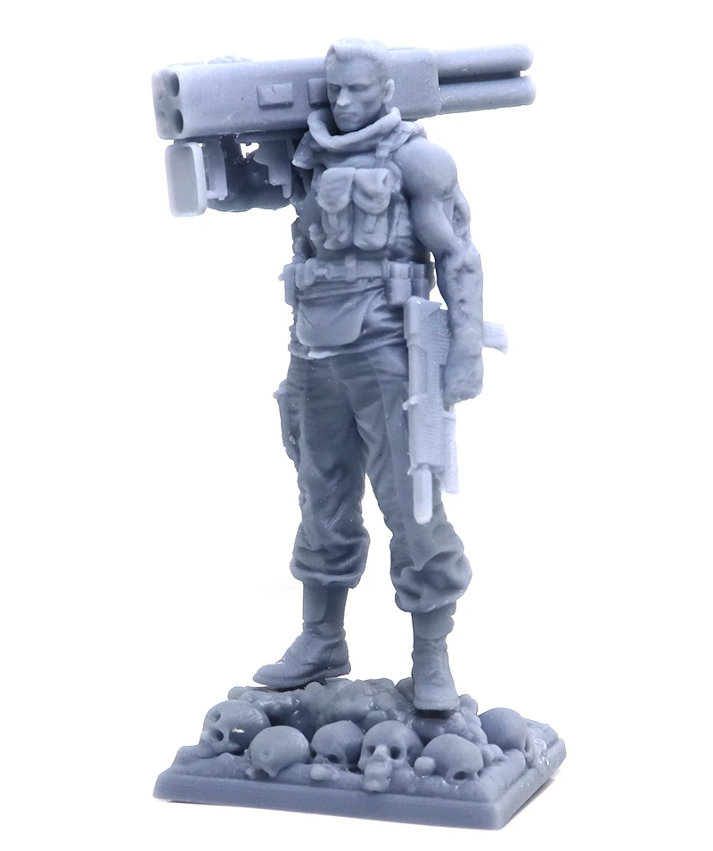 1/24 75mm 1/18 100mm  Resin Model Terminator T800 Figure Unpainted Unassembled  No color RW-006