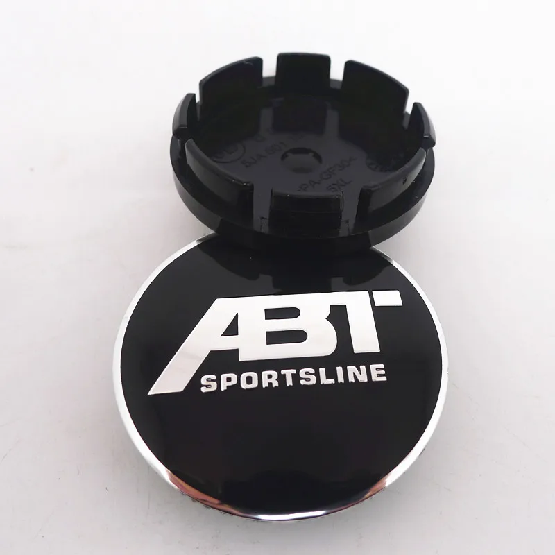 4pcs 56mm For ABT Car Wheel Center Hub Cap Covers Emblem Badge Hub Auto Styling