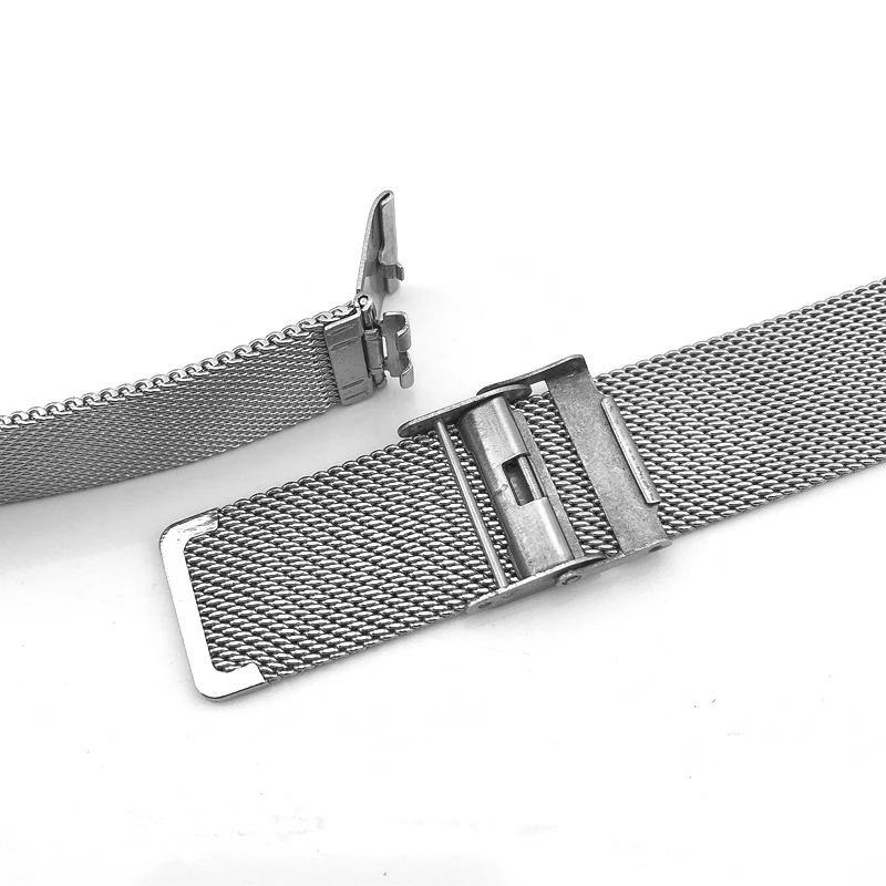 Milanese Watchband 12mm 14mm 16mm 18mm 20mm 22mm 24mm Universal Stainless Steel Watch Strap Black Rose Gold Watch Band Bracelet