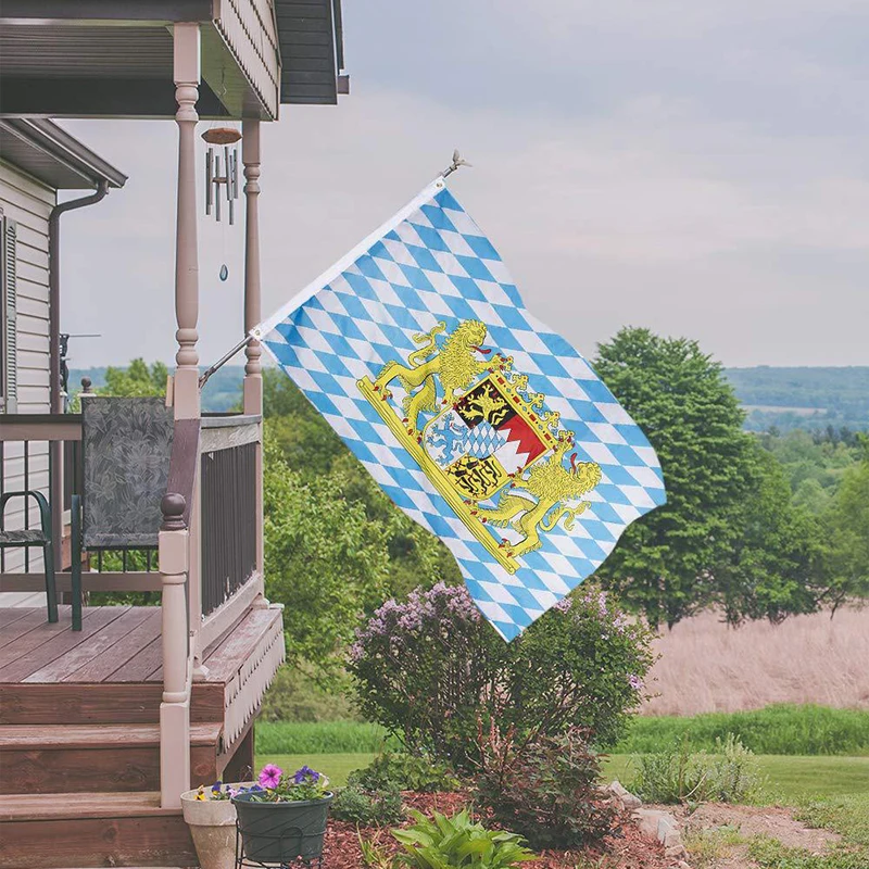 2021 Oktoberfest Trang Trí Bia Đức Quốc Kỳ Lễ Hội Dự Tiệc Cung Cấp Trang Trí Bayern 100 Người Fiesta Biểu Ngữ Miễn Phí Vận Chuyển