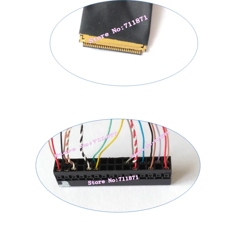 0.5 Pitch 30Pin 20453 030T EDP Lcd Screen Line X86 EDP Screen Line cable 20453-030T eDP Screen Cable Line For X86 EDP wire cord