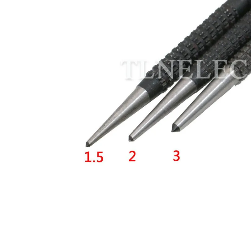 ความแข็งสูงเกรด Professional Centre Punch ตำแหน่ง Punch เจาะรูเจาะเครื่องหมาย Hole TOOL