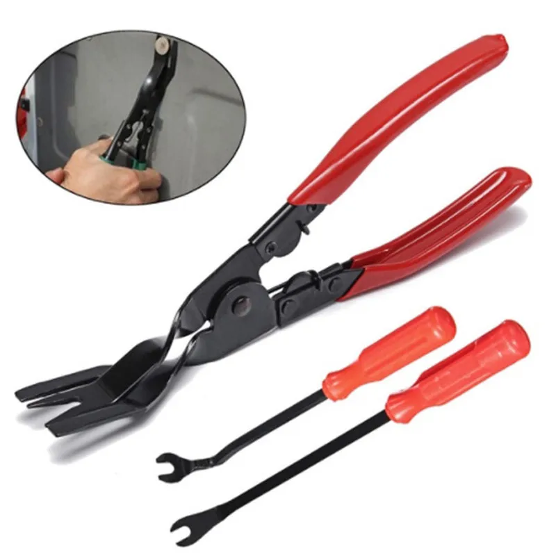 

Universal Car Light-Cutting Pliers 6inch/8 Inch Screwdriver Sets Demolition Plastic Rivet Snap-On Detachment Lining Pliers