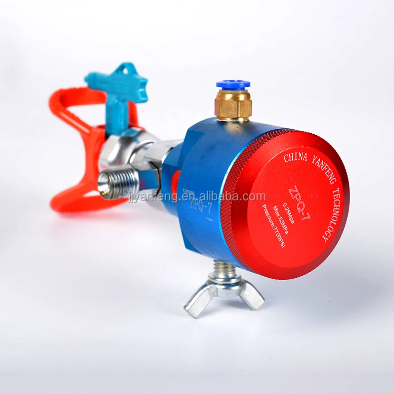 ZPQ7 Truck Mounted Cold Paint Airless Road Marking Machine Automatic Spray Gun