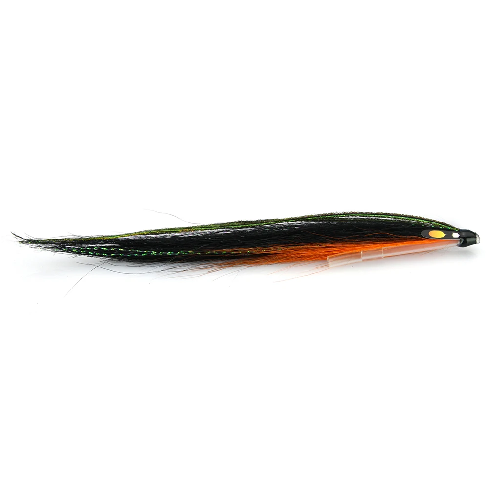 

Laerdal Sunray Shadow Orange Salmon Fly Sea Trout Flies Plastic Tubes (8-pack)
