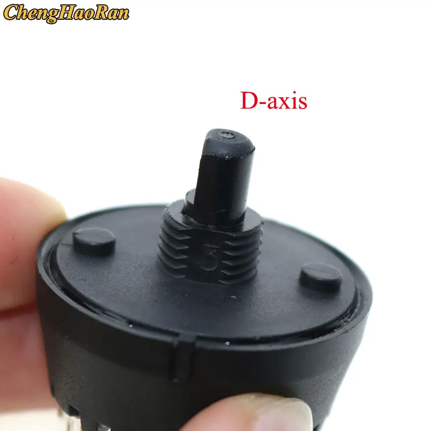 ChengHaoRan 1pcs High temperature resistant rotary gear switch 2-3-4-5-6-8-10-band knob switch of juicer mixer