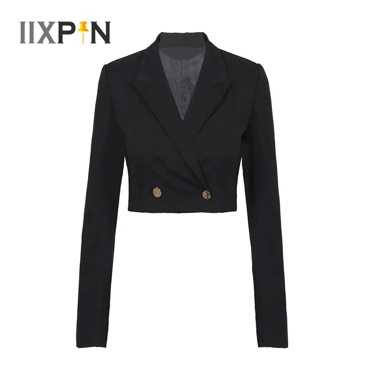 

Women Blazers Jacket Long Sleeve Femme Solid Color Coat Short Lapel Blazer Tops Office Ladies Work Business Suit Casual Outwear