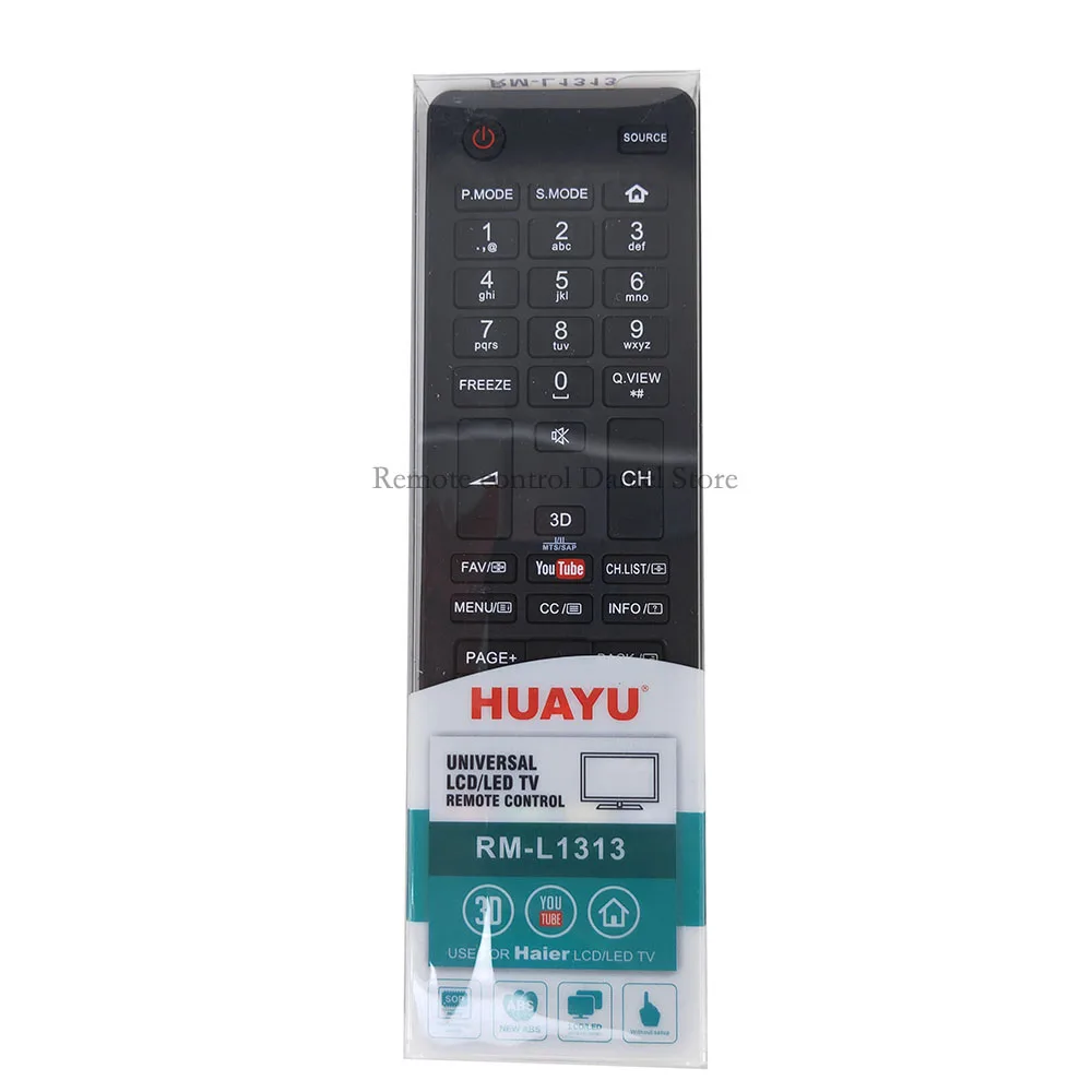 RM-L1313 Universal Remote Control for Haier Smart TV HTR-A18EN A18H HTR-A10 A18E HTR-D18A A18M A10H  A10L