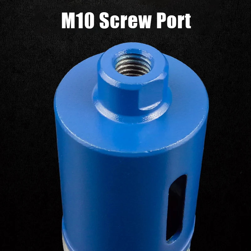 M10 Angle Grinder 6-75mm Blue Diamond Drill Cutter Saw Core Drill Bit Hole Opener For Marble Granite Brick Tile Ceramic Concrete