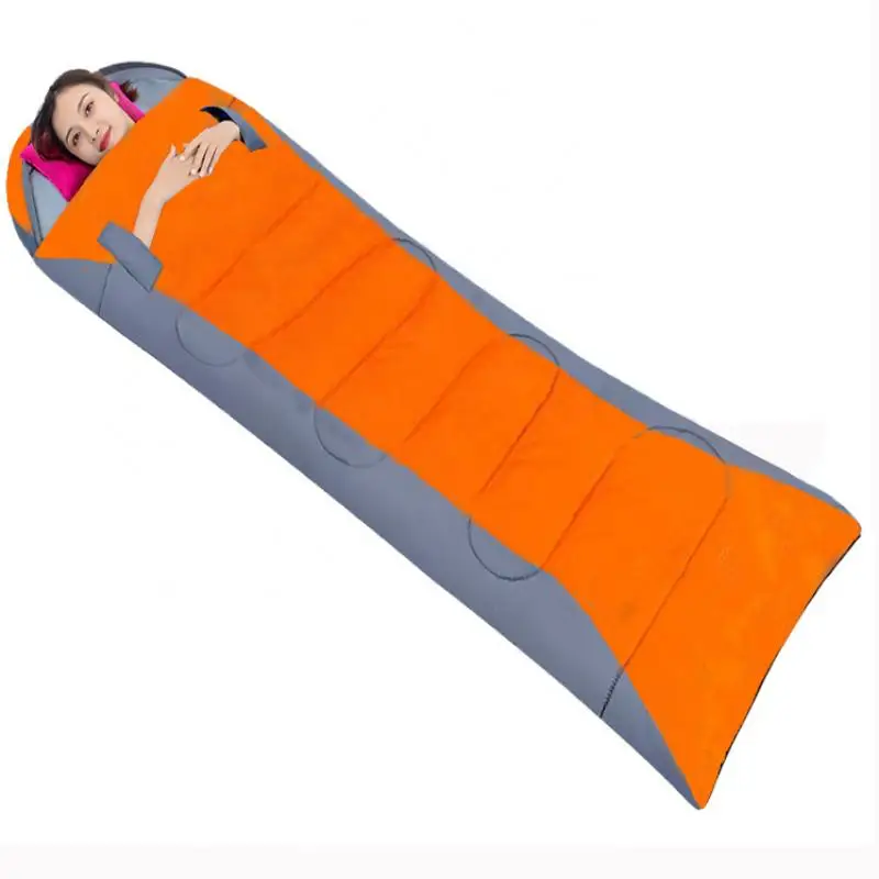 

Sleeping Bags Portable 4 Season Warm Cold Envelope Backpacking For Outdoor Traveling Hiking Thicken Solid Camping Sleeping Bags