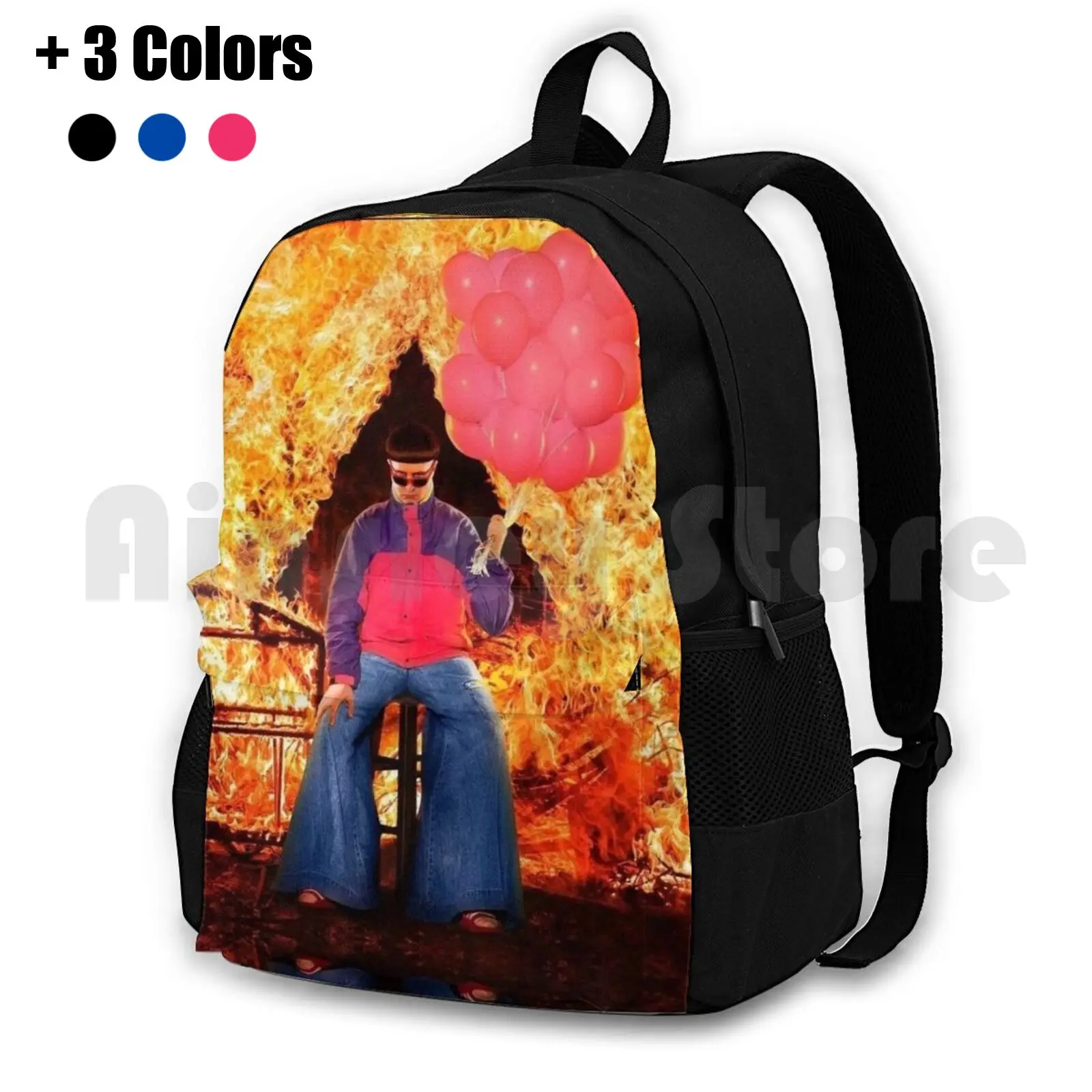 Oliver Tree Ugly Is Beautiful Outdoor Hiking Backpack Riding Climbing Sports Bag Oliver Tree Music Punk Hip Hop Indie Oliver