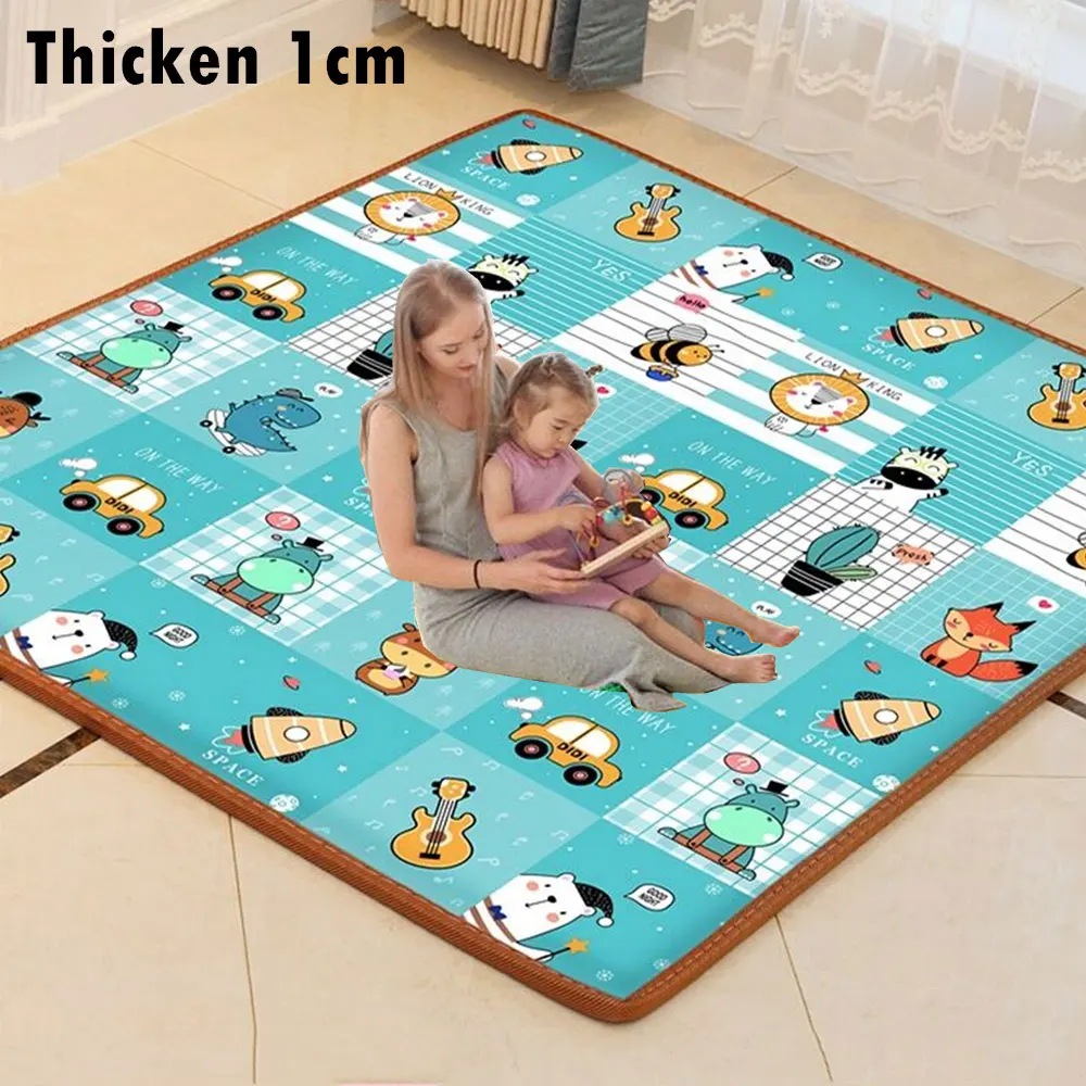 Polymère de jeu imperméable pour bébé, tapis pliable, couverture de jeu pour enfant, XPE, tapis de sol souple, jouets pliants