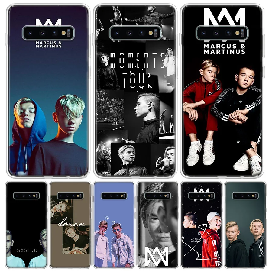 Marcus Martinus Hot For Samsung Galaxy S24 S23 S21 S22 Ultra S10 Plus S20 FE Phone Case S10E S8 S9 + Housing Shell Coque