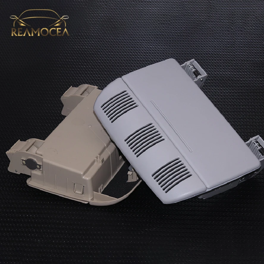Reamocea 1x Sunglasses Box Sun Glasses Case Container Eyeglasses Holder 1Z0868565E 1Z0868565F For Skoda Octavia Fabia Roomster