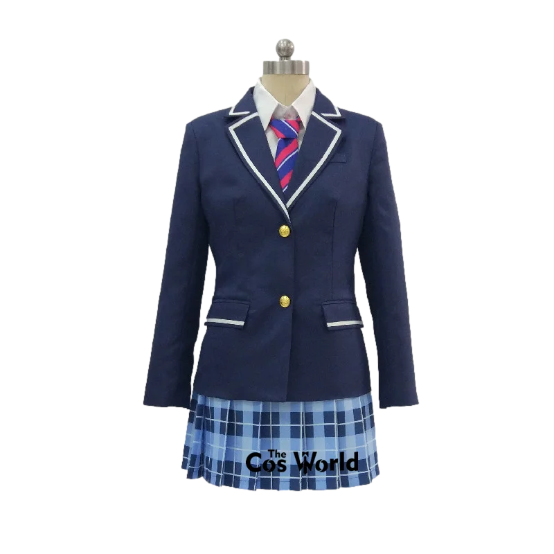 Project Sekai Kleurrijke Stage Feat Vivid BAD SQUAD Shiraishi Een Schooluniform Outfits Aanpassen Anime Cosplay Kostuums