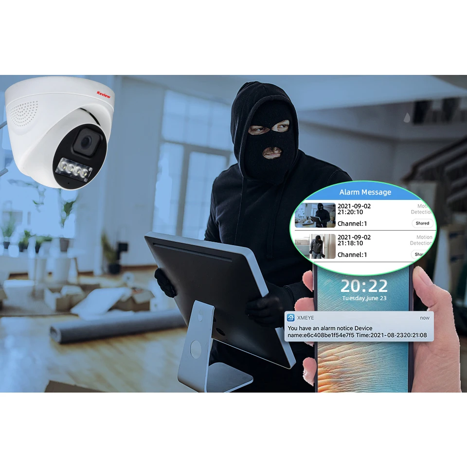 POE 8MP 4K 5MP 4MP IP Camera POE  Night Infrared Color Security Surveillance Camera Bullet CCTV Motion Detection Camera