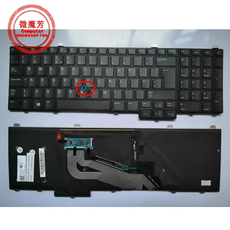

Клавиатура для ноутбука Dell Latitude E5540