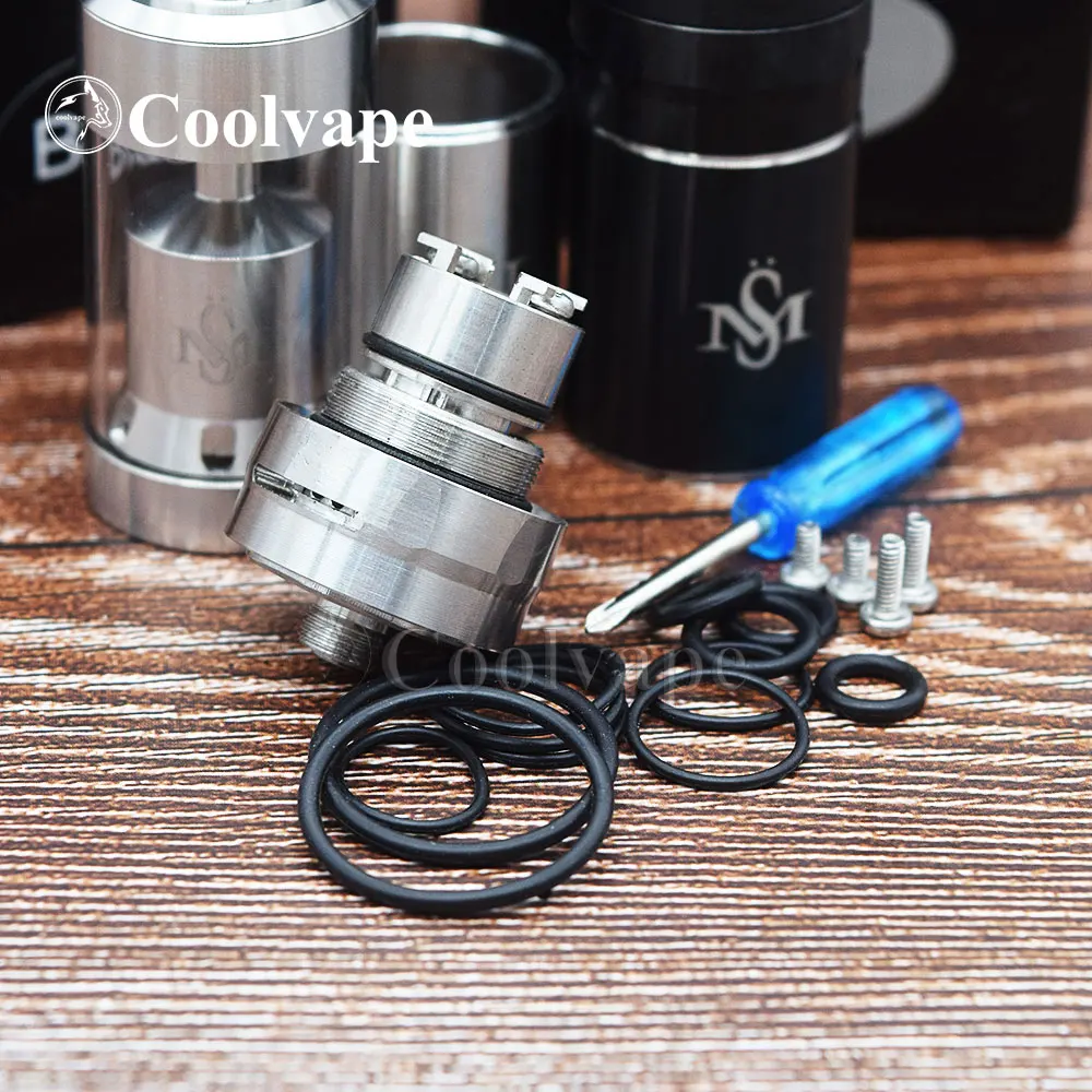 Coolvape Kayfun V5 5.0 316ss kayfun Prime se MTL rta kayfun v6 atomizer tank for coils & atomizers - gallery image 4