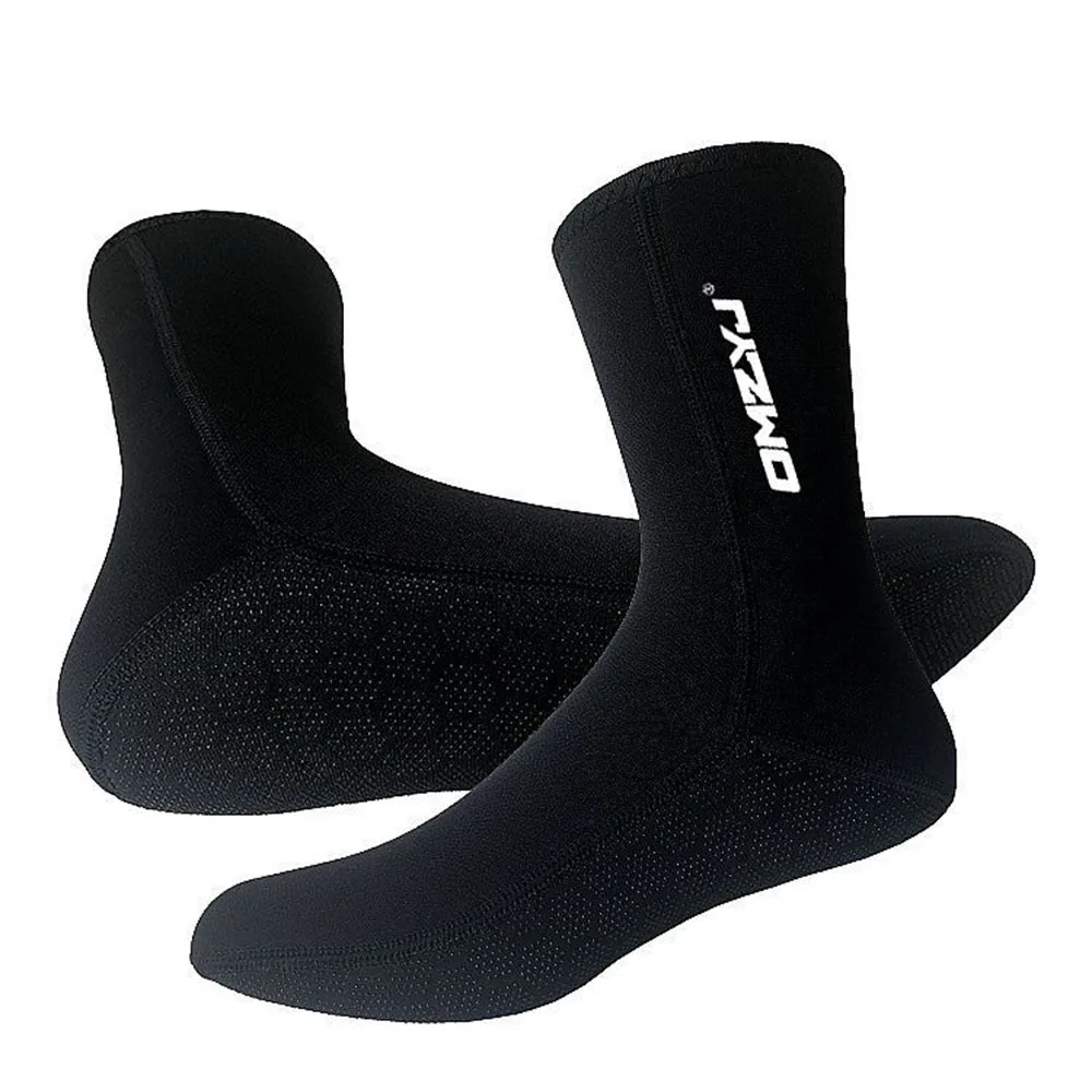 5MM neoprene diving socks swimming warm beach socks men and women water sports snorkeling surfing non-slip swimming diving socks