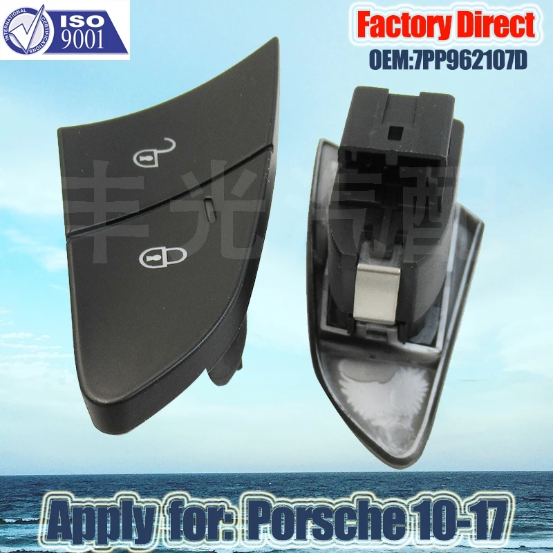 Factory Direct New Electric Auto Switch Front Left Central Locking Switch Buttons Door Lock apply for Porsche Cayenne 7PP962107D