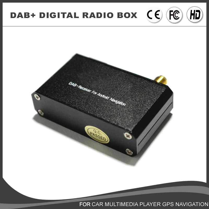 DAB+ Radio Receiver Antenna for Car Android 8 9 10 DAB+ Adapter Tuner Box Audio USB Port Transmitters Digital Radio Broadcasting