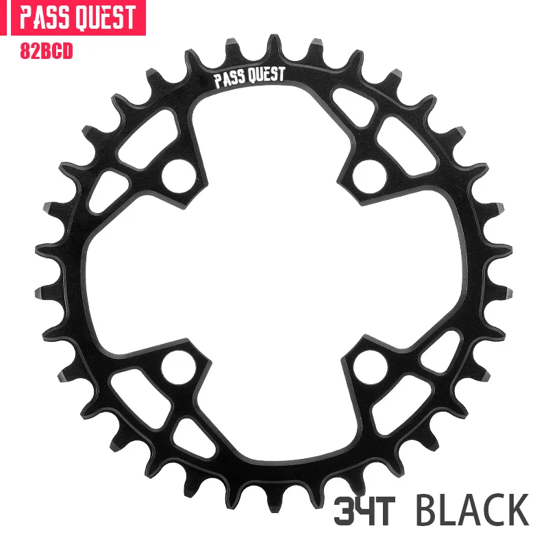 Passquest-自転車チェーンリング,82mm,bcd fsa,marlin 7,ナローおよび