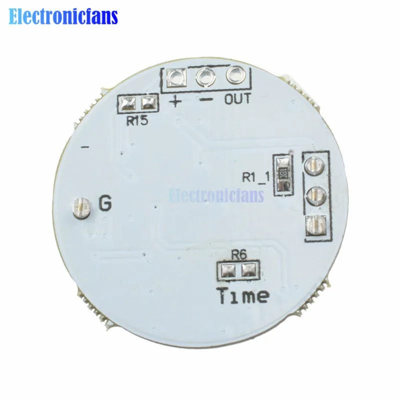 LED Radar Sensoring Sensor Module Microwave Switch Module For 3-12W Spherical Lamp Micro Wave Antenna High Frequency MCU