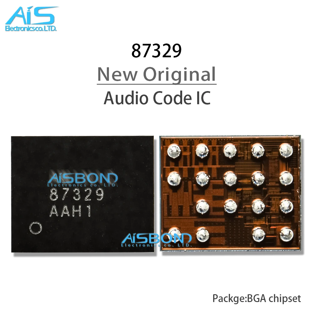 New original AW87329 Audio code ic 87329 Ring ic for Cellphone sound chip AW87329CSR CSP-18 18PIN