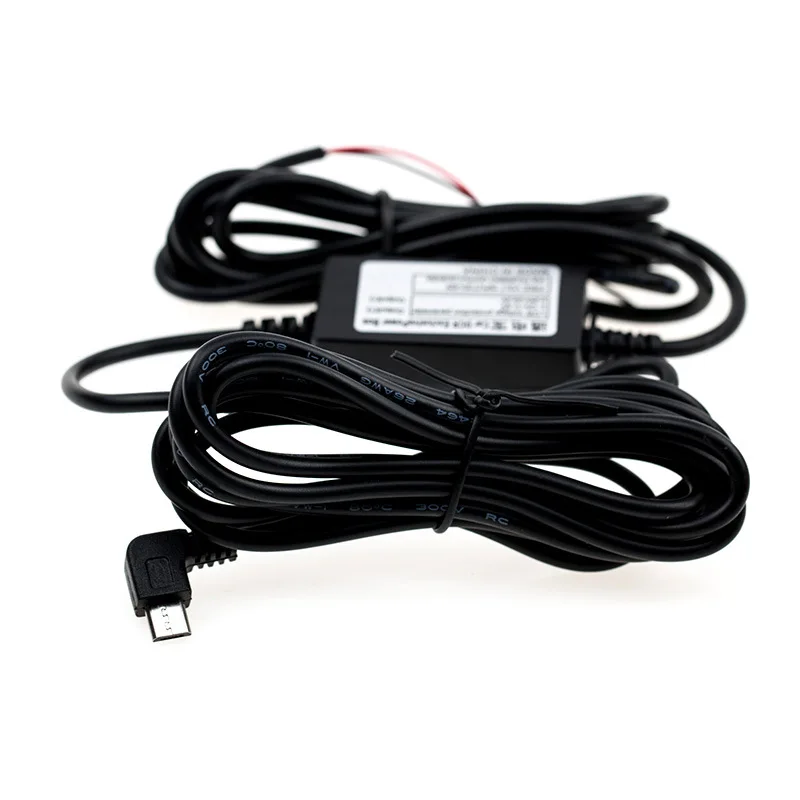 Car Charger DC Converter Module 12V 24V To 5V 1.5A Type-c Mini Micro USB Cable For Tachograph Navigation Low Voltage Protection