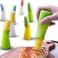 Kitchen Silicone Oil Brush Bottle Cake Butter Bread Pastry Brush BBQ Utensil Safety Basting Brush Kitchen Cooking Baking Brush
