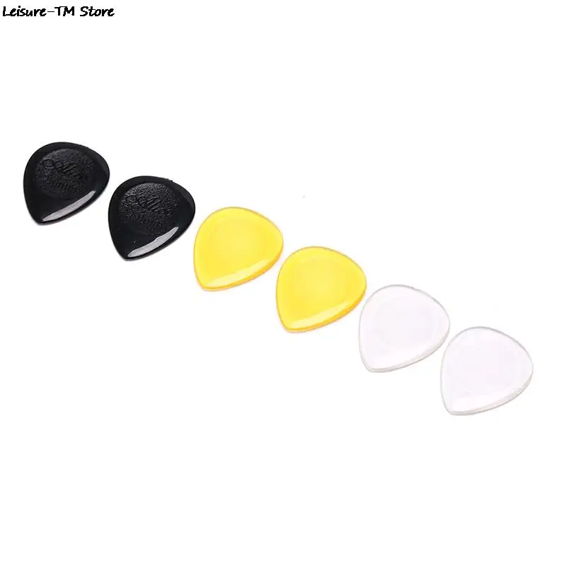 Professional 6Pcs Durable Guitar Picks for Acoustic Electric Guitar Bass Clear Plectrum Guitar Parts & Accessories